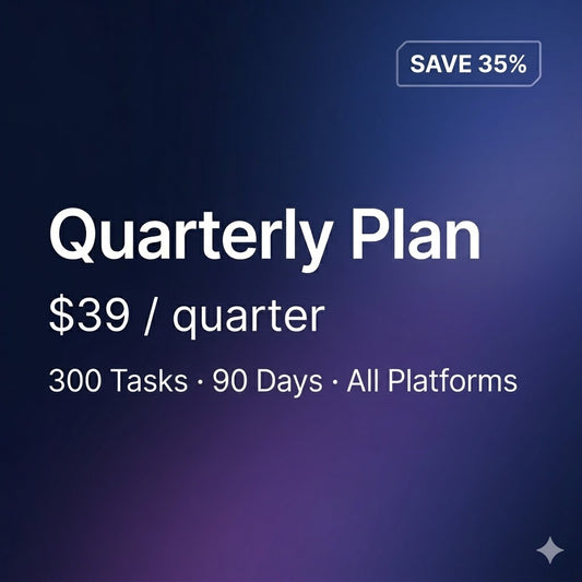 Quarterly Plan — $39