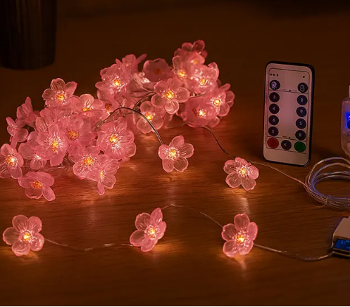 USA-Peach Blossom Decorative Light-1128