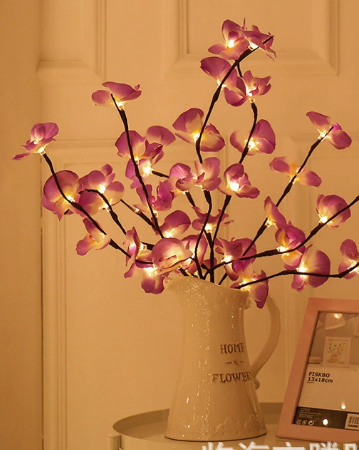 Canada-Purple Phalaenopsis Decorative Light-1128