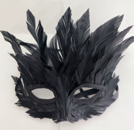 USA-Black Feather Mask-1225
