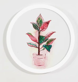 US-Round photo frame-0116