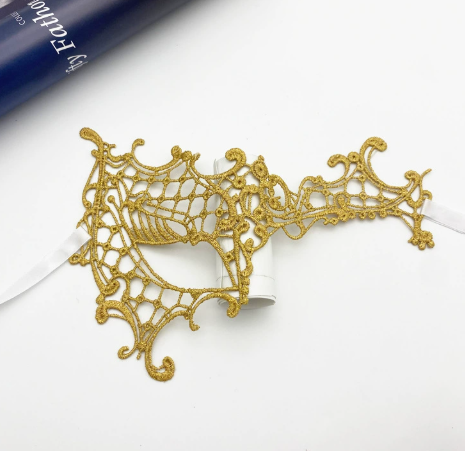 US-One-eyed lace mask-0116