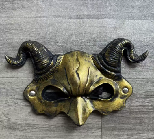 US-Golden Horned Demon Mask-0118
