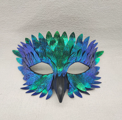 US-Colorful Bird Mask-0125