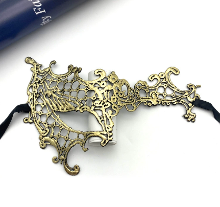 US-One-eyed lace mask-0116
