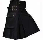 USA-Black Short Skirt-0404