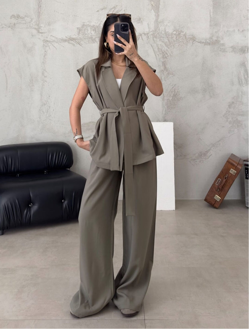 Women's two-piece suit-0618