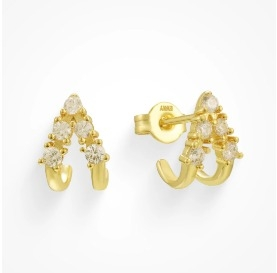 USA-V-Shaped Earrings-1223
