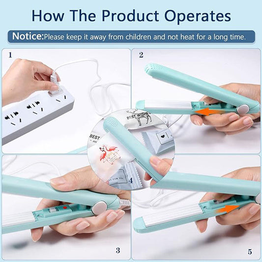 Mini Chip Bag Sealer-Keep Snacks and Food Fresh