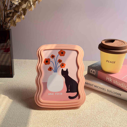 US-6-inch Wave photo frame-0305