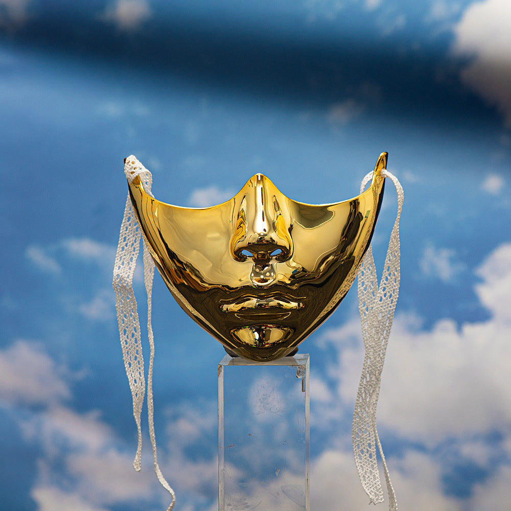 Golden Mechanical Mask-0430