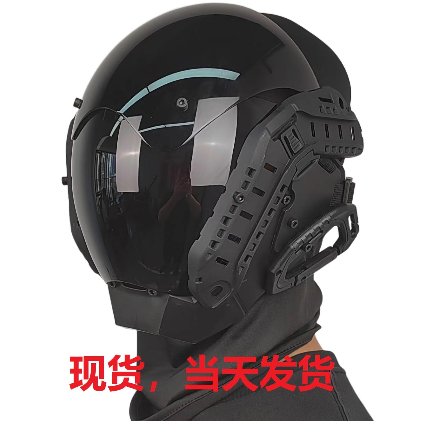 Finland-Cyberpunk Light Up Mask-0206