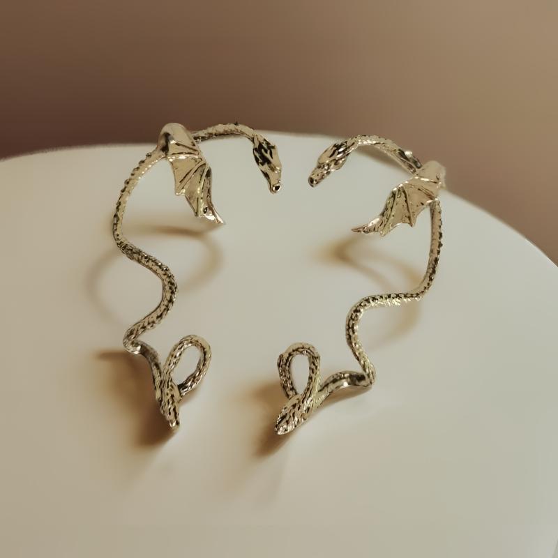 USA-Dragon Clip Earrings-0427