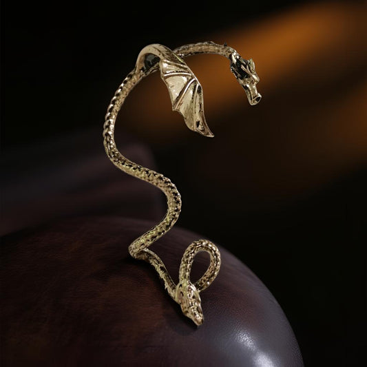 USA-Dragon Clip Earrings-0427