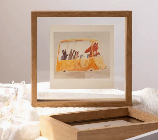 Double-sided glass photo frame-0417
