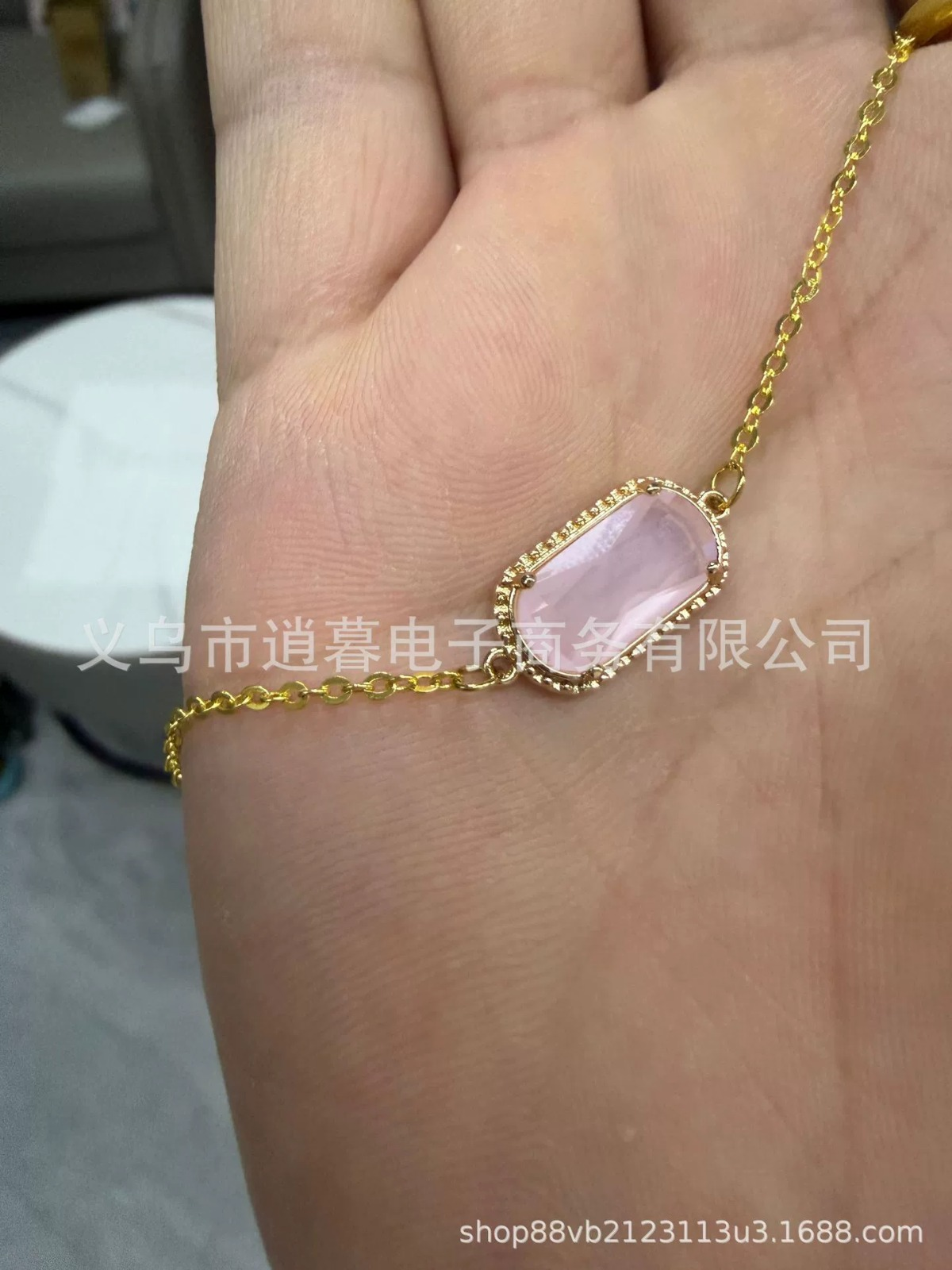 USA-Pink Necklace-0204