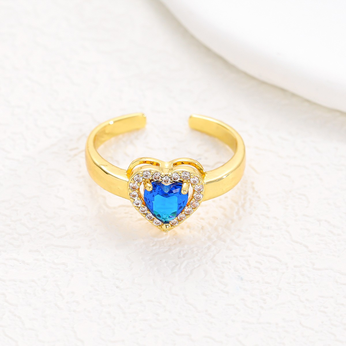 USA-Heart  Ring-0206